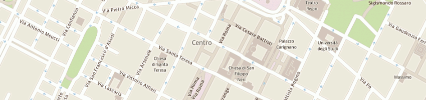 Mappa della impresa geox spa a TORINO