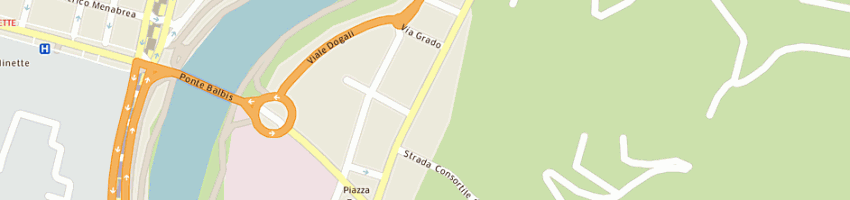 Mappa della impresa di ferraro daniela e c sas a TORINO