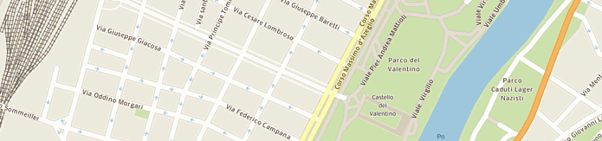 Mappa della impresa caffe l'elite 4 a TORINO