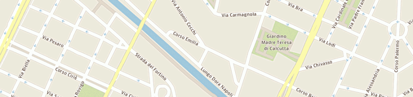 Mappa della impresa greci e pasquali di pasquali elena e c sas siglabile greci e pasquali sas a TORINO