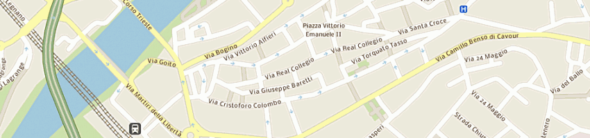 Mappa della impresa lucchetti studio associato a MONCALIERI