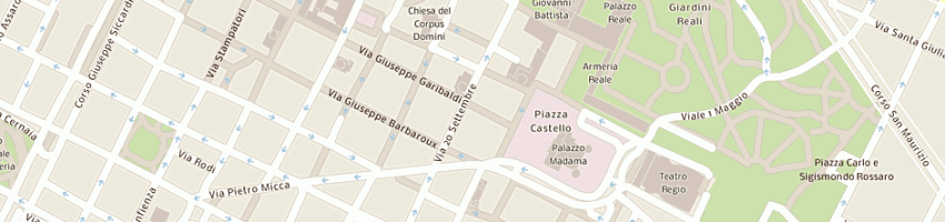 Mappa della impresa ovolab sas di alberto ricci a TORINO