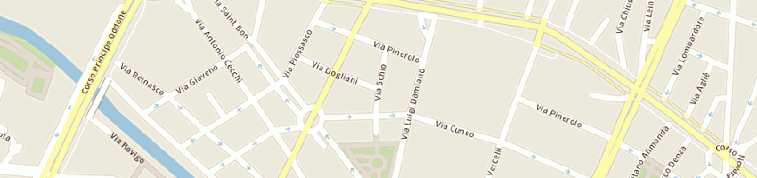 Mappa della impresa azienda usl n 4 a TORINO