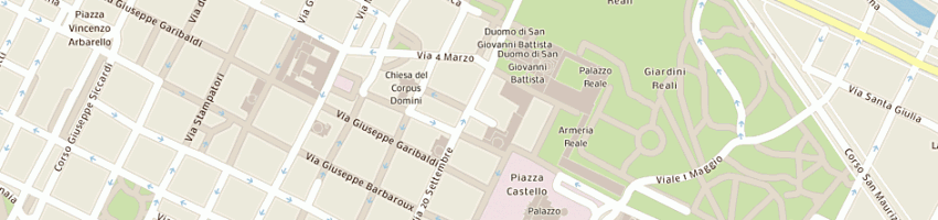 Mappa della impresa plein soleil snc di solimine rosanna e c a TORINO