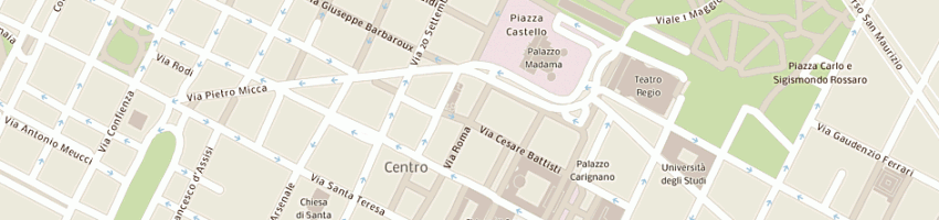 Mappa della impresa mela srl a AUGUSTA