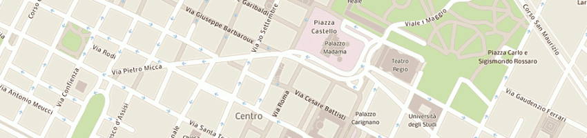 Mappa della impresa migneco raffaele a AUGUSTA