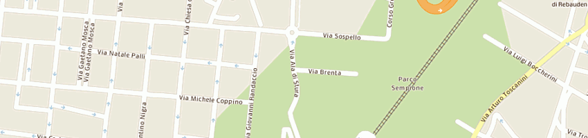 Mappa della impresa ice tech sas a TORINO