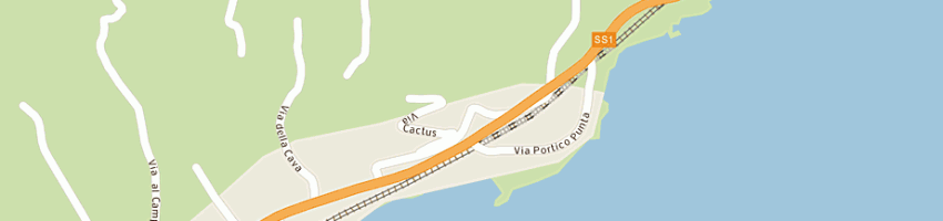 Mappa della impresa bergonzo elio a BORDIGHERA