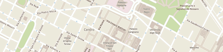 Mappa della impresa salzano giancarlo a TORINO