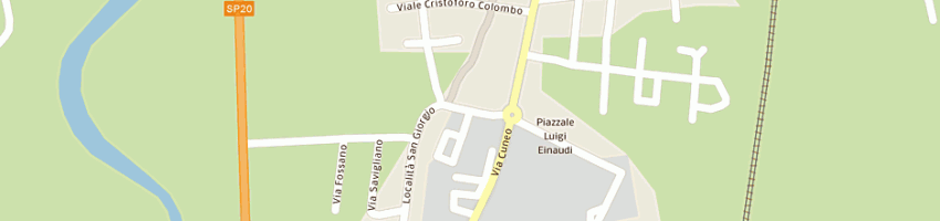 Mappa della impresa cigna giulio e c a CAVALLERMAGGIORE