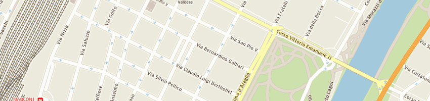 Mappa della impresa gibi di bonavero massimo a TORINO