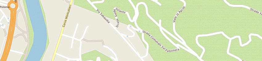 Mappa della impresa conti giuseppe a TORINO