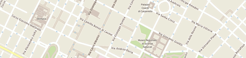 Mappa della impresa albergo victoria di rolla a e c sas a TORINO