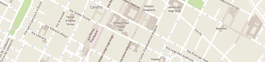 Mappa della impresa cofathec servizi spa a TORINO