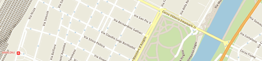Mappa della impresa collegio universitario di torino renato einaudi a TORINO