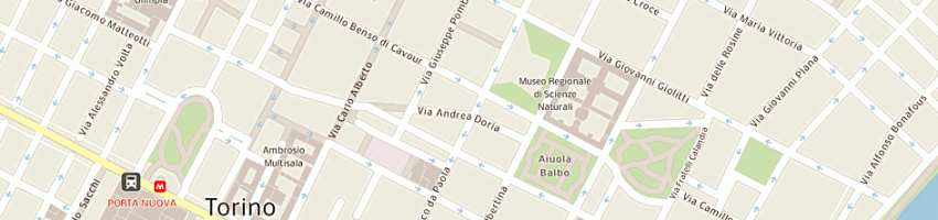 Mappa della impresa ti ci di loche a e khallouki m sas a TORINO
