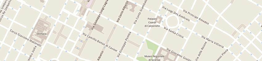 Mappa della impresa 2001 distribuzione di reposi amedeo e alessio giancarlo sas a TORINO