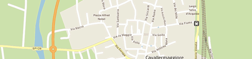 Mappa della impresa chiavero adriana a CAVALLERMAGGIORE