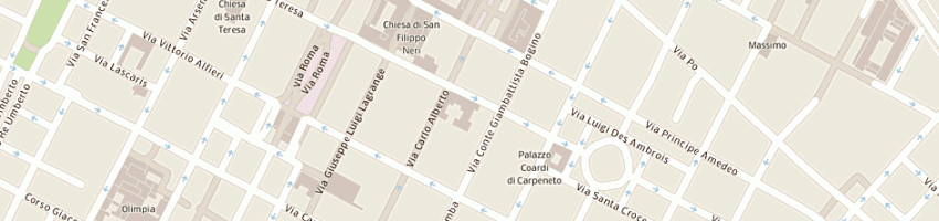 Mappa della impresa cisl fps federazione di torino a TORINO