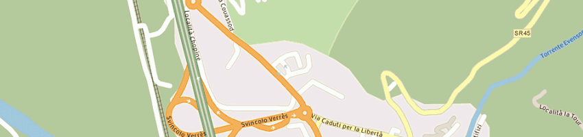 Mappa della impresa market stanca di stanca giuseppe e c sas a VERRES