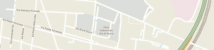 Mappa della impresa spazio tre srl a TORINO