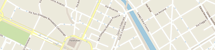 Mappa della impresa nms new mouse service sas a TORINO