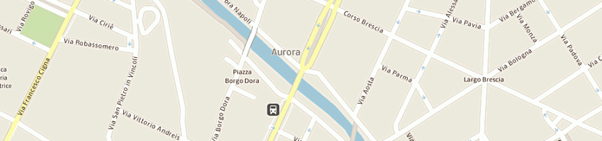 Mappa della impresa vicky base african shop sas di igbinadolor jemila e c a TORINO