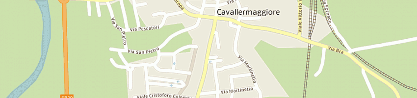 Mappa della impresa baravalle michele a CAVALLERMAGGIORE