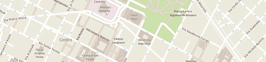 Mappa della impresa minoli marco a TORINO