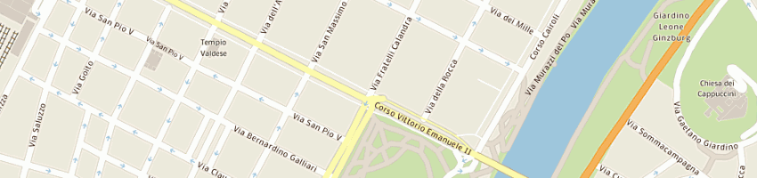 Mappa della impresa chivas 2 di alba cristian a TORINO