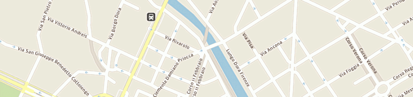 Mappa della impresa mondo porta sas di asinari marco e c a TORINO