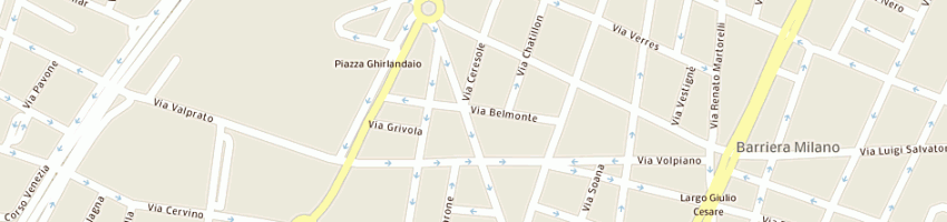Mappa della impresa traversi luigi a TORINO