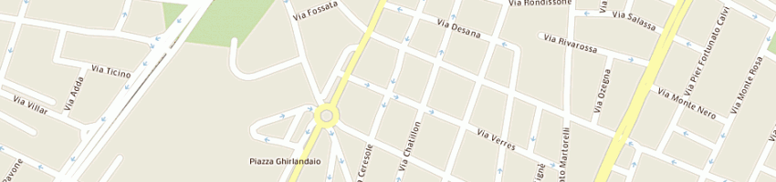 Mappa della impresa abir phone center di mijanur rahman e c sas a TORINO