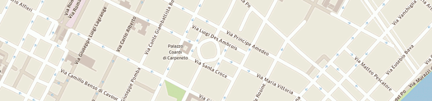 Mappa della impresa uisp a TORINO