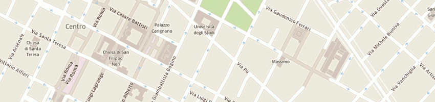 Mappa della impresa chiesa cattolica parrocchiale s francesco da paola a TORINO