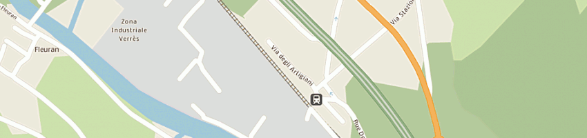 Mappa della impresa savin luciano a VERRES