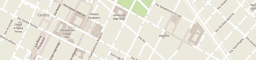 Mappa della impresa scali's sas di scali maria rosa e c a TORINO