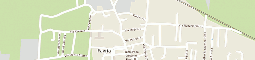 Mappa della impresa vigada ezio a FAVRIA