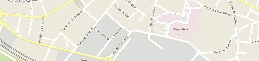 Mappa della impresa dianoema spa a MONCALIERI