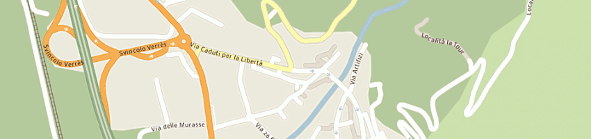 Mappa della impresa bertolin mario a VERRES