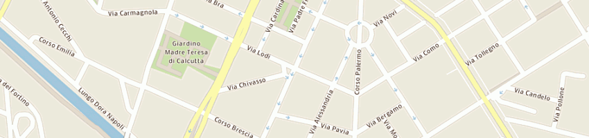 Mappa della impresa tecmark srl a TORINO