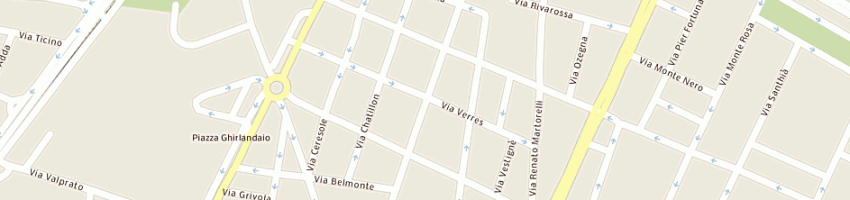 Mappa della impresa saporito antonio a TORINO
