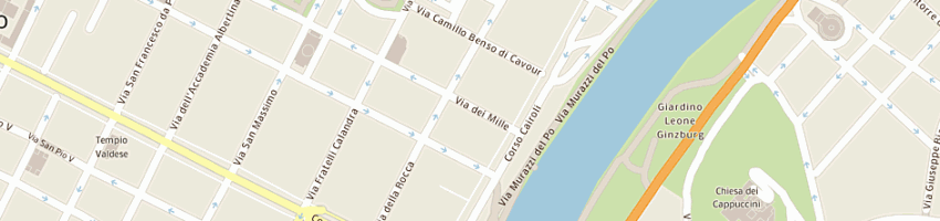 Mappa della impresa de-ga spa a TORINO