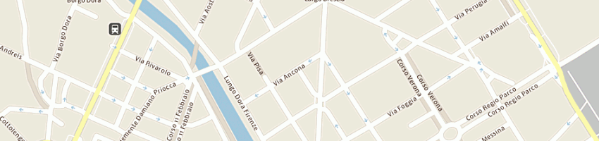 Mappa della impresa lam sas a TORINO