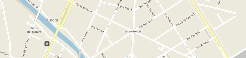 Mappa della impresa risico di ferrero franco sas a TORINO