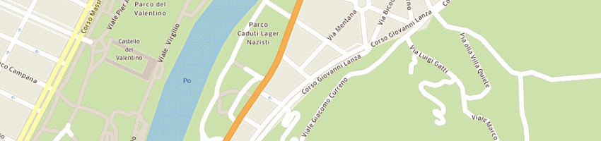 Mappa della impresa traits consulting (sas) a TORINO
