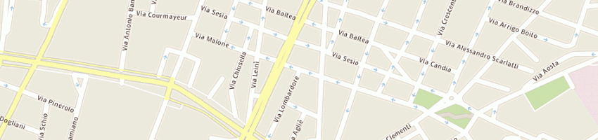 Mappa della impresa media software (sas) a TORINO