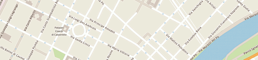 Mappa della impresa risorsa srl a TORINO