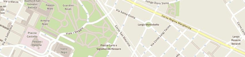 Mappa della impresa dong hua di hu liding a TORINO
