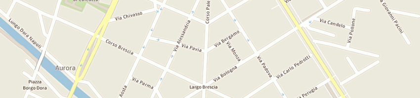 Mappa della impresa alice sas di massaro giuseppe e c a TORINO